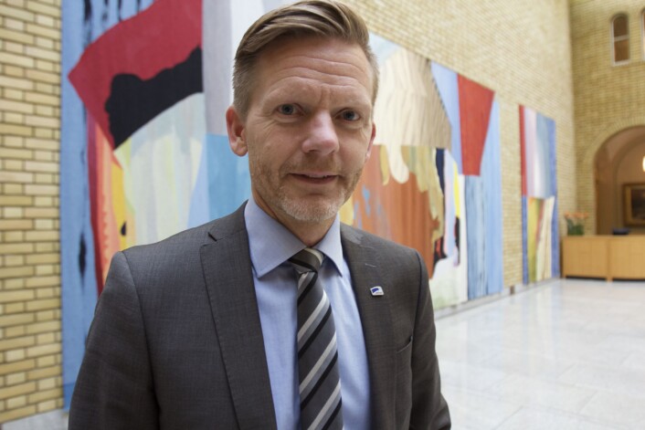 Høyres mediepolitiske talsperson Tage Pettersen i Stortinget. Foto: Glenn Slydal Johansen Høyres mediepolitiske talsperson Tage Pettersen i Stortinget. Foto: Glenn Slydal Johansen