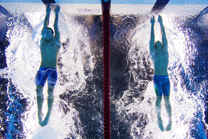 OL i Rio de Janeiro i 2016: Amerikanske Michael Phelps vinner finalen på 200 meter medley foran Ungarns Tamas Kenderesi. Foto: Joel Marklund / BILDBYRÅN OL i Rio de Janeiro i 2016: Amerikanske Michael Phelps vinner finalen på 200 meter medley foran Ungarns Tamas Kenderesi. Foto: Joel Marklund / BILDBYRÅN