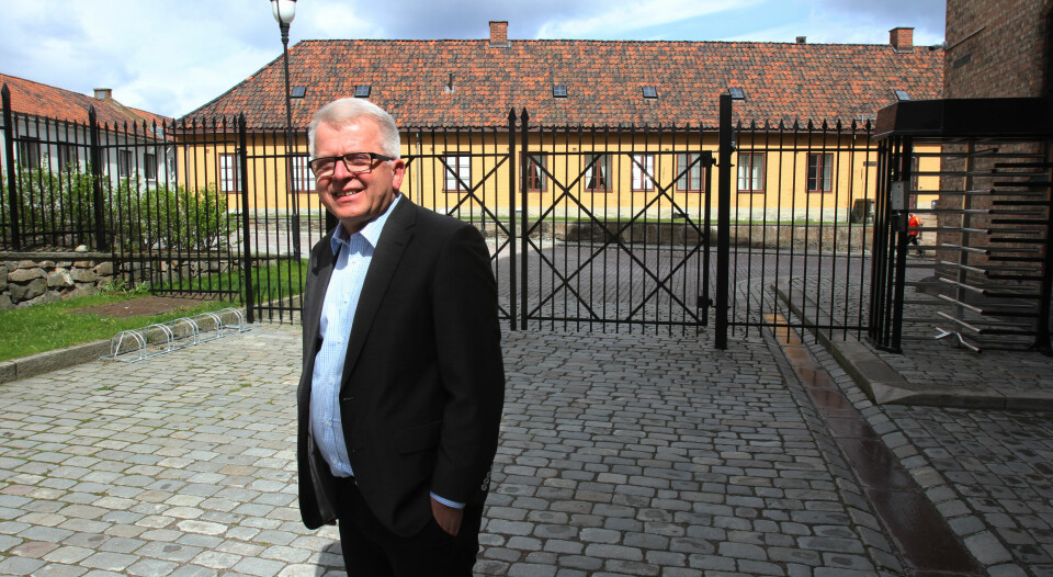 Tor Eigil Stordahl i Forsvarets forum kan nå se fremover.Foto: Martin Huseby Jensen