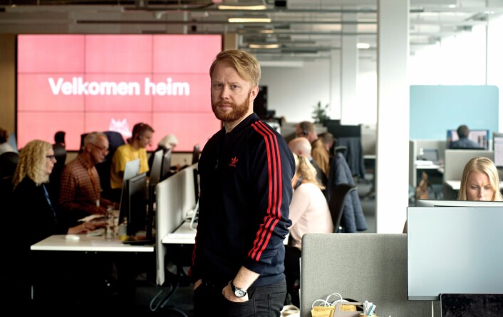 Klubbleder Christian Nicolaisen i Bergens Tidende. Foto: Eirik Brekke/Bergens Tidende Klubbleder Christian Nicolaisen i Bergens Tidende. Foto: Eirik Brekke/Bergens Tidende