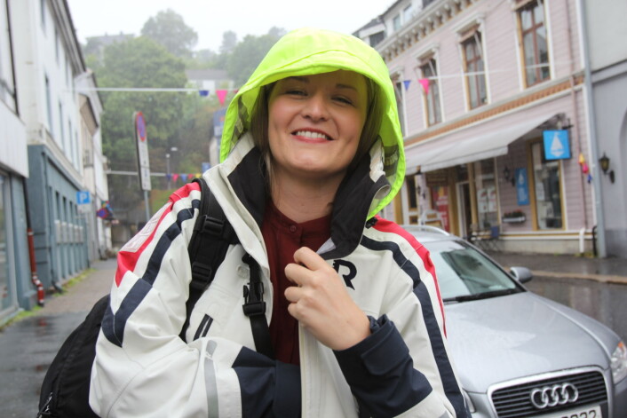 Regn på Sørlandet kan ikke være noe hinder før avreise fra Arendal. Foto: Glenn Slydal Johansen Regn på Sørlandet kan ikke være noe hinder før avreise fra Arendal. Foto: Glenn Slydal Johansen
