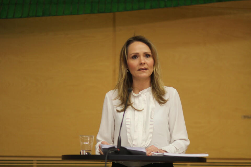 Utredningen av ny medieansvarslov ligger til kulturministerLinda Hofstad Helleland. Foto: Angelica Hagen Utredningen av ny medieansvarslov ligger til kulturministerLinda Hofstad Helleland. Foto: Angelica Hagen