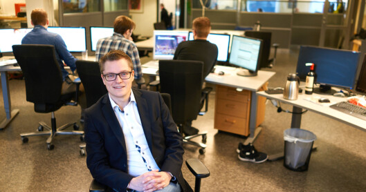 Christian Senning Andersen i Fremover har opplevd god utvikling etter <br>at mediehuset droppet papiravis to dager. Foto: Kristoffer Klem Bergersen Christian Senning Andersen i Fremover har opplevd god utvikling etter <br>at mediehuset droppet papiravis to dager. Foto: Kristoffer Klem Bergersen