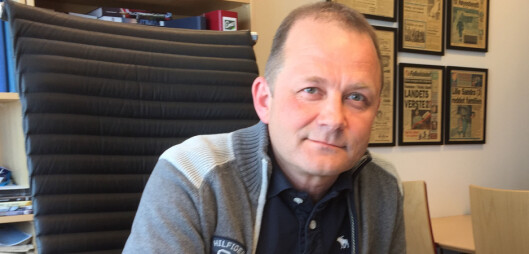 Steinulf Henriksen frykter for utdanningen i Bodø dersom de <br>ikke tar opp studenter i år. Foto: Stein Jakobsen, Folkebladet Steinulf Henriksen frykter for utdanningen i Bodø dersom de <br>ikke tar opp studenter i år. Foto: Stein Jakobsen, Folkebladet