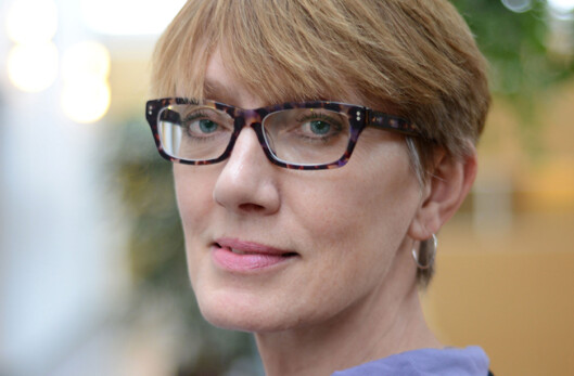 Lektor Janne T. Scheie møter en del usikre mediestudenter<br>som lurer på om de får seg jobb.Foto: Shane Colvin Lektor Janne T. Scheie møter en del usikre mediestudenter<br>som lurer på om de får seg jobb.Foto: Shane Colvin