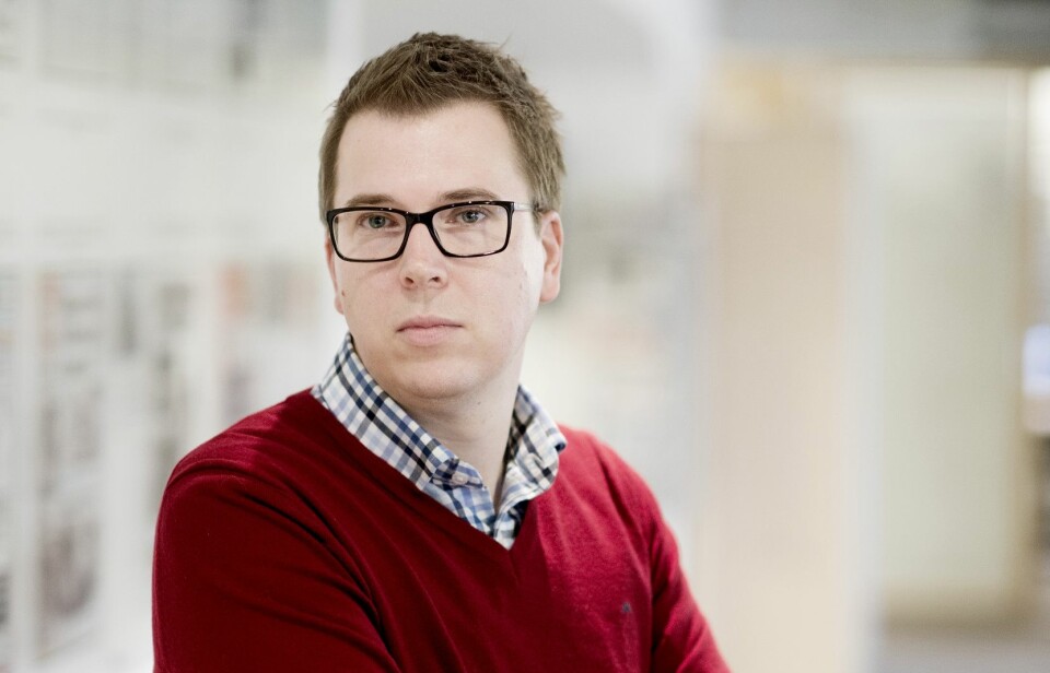 Ansvarlig redaktør Eirik Hoff Lysholm i Dagsavisen.