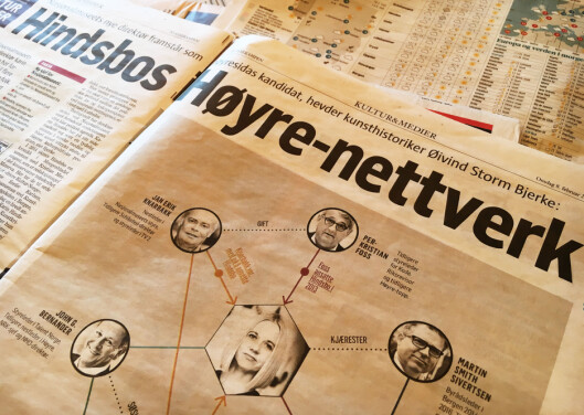 Oppslaget i Klassekampen 08. februar Oppslaget i Klassekampen 08. februar