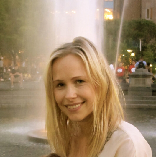 Stine Welhaven jobber i New York. Foto: Privat Stine Welhaven jobber i New York. Foto: Privat