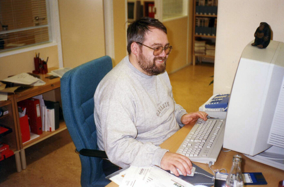 Jørn Michalsen hadde ansvaret for uttegning ogombrekking av Journalisten i perioden 1996-1998.FOTO: KATHRINE GEARD