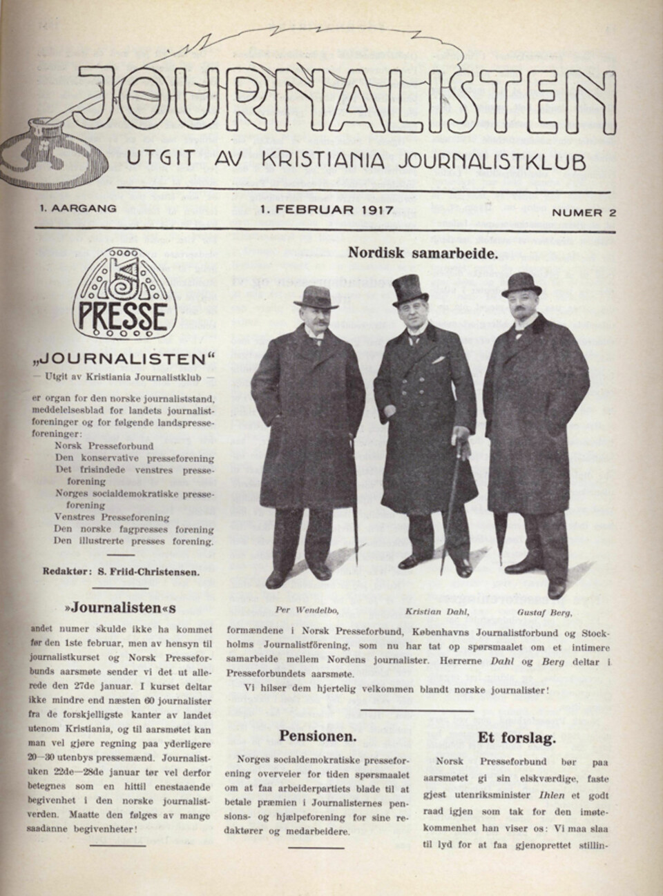 Journalisten 1917
