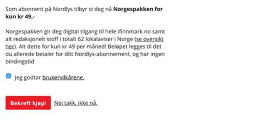 Slik ser salgsplakaten ut. Slik ser salgsplakaten ut.