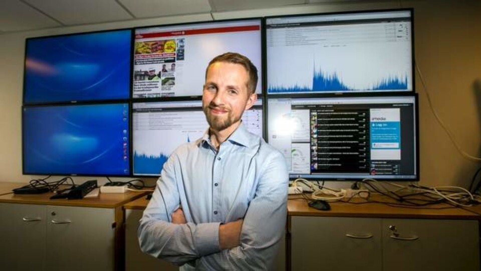 Sjefredaktør Helge Nitteberg i Nordlys.Foto: Torgrim Rath Olsen, Nordlys Sjefredaktør Helge Nitteberg i Nordlys.Foto: Torgrim Rath Olsen, Nordlys