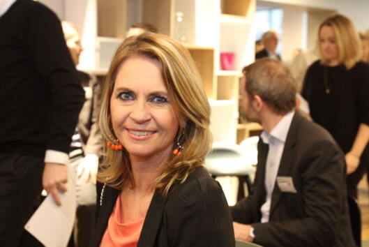 Ellen Arnstad konstaterer at Aller opprettholder sin posisjon.<br>Foto: Martin Huseby Jensen Ellen Arnstad konstaterer at Aller opprettholder sin posisjon.<br>Foto: Martin Huseby Jensen
