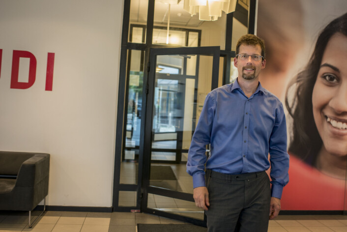 UDI styrker bemanningen i presseavdeling som følge av den store pågangen, forteller assisterende kommunikasjonsdirektør Håkon Fenstad. Foto: Nora Lie, UDI UDI styrker bemanningen i presseavdeling som følge av den store pågangen, forteller assisterende kommunikasjonsdirektør Håkon Fenstad. Foto: Nora Lie, UDI