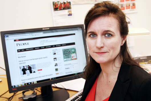 Nina Hanssen er forbundsleder i Arbeiderbevegelsens<br>Presseforbund. Foto: Birgit Dannenberg Nina Hanssen er forbundsleder i Arbeiderbevegelsens<br>Presseforbund. Foto: Birgit Dannenberg