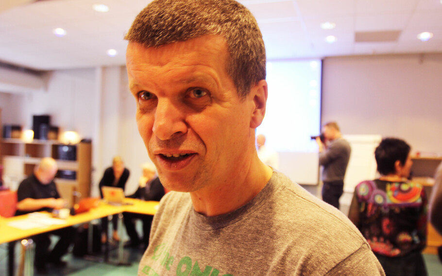 Gunnar Kagge, leder av redaksjonsklubben i Aftenposten.