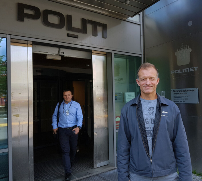 Ole Martin Mortvedt lover kritisk journalistikk mot både politiet og eierne i Politiets Fellesforbund. Foto: Bjørn Åge Mossin
