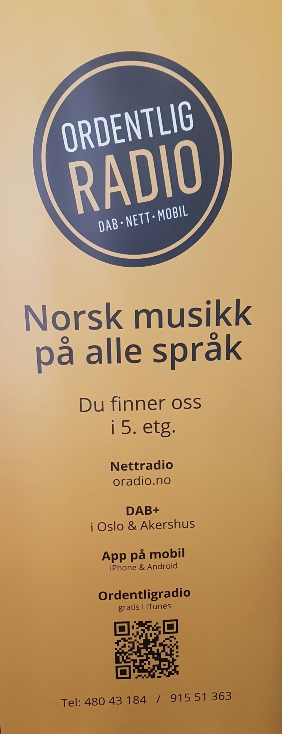 Tor i tårnet er på lufta - P4-veteranen startet Ordentlig Radio med Øystein Sunde