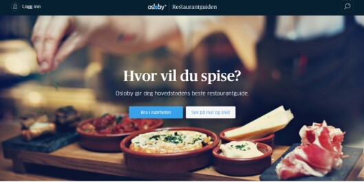 Aftenposten mottok Merket for god design for Oslobys<br>restaurantguide. Foto: Skjermdump fra Aftenposten.no Aftenposten mottok Merket for god design for Oslobys<br>restaurantguide. Foto: Skjermdump fra Aftenposten.no
