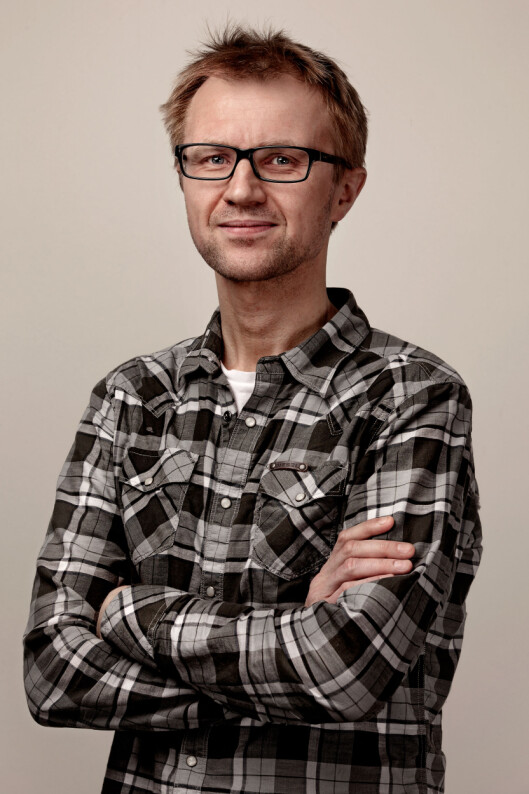 Håkon Moslet i NRK P3.<br>Foto: Glenn Karlsen, NRK. Håkon Moslet i NRK P3.<br>Foto: Glenn Karlsen, NRK.