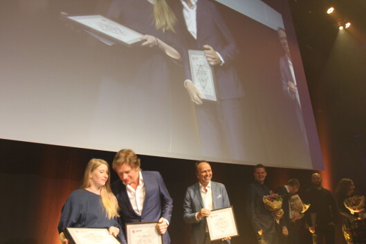 Nok en gang kunne DN-medarbeidere<br>innkassere Skup-heder. Foto: Martin<br>Huseby Jensen Nok en gang kunne DN-medarbeidere<br>innkassere Skup-heder. Foto: Martin<br>Huseby Jensen