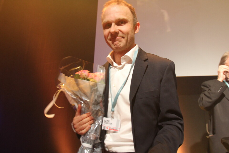 Espen Rasmussen fikk med diplom og hederlig omtale.Foto: Martin Huseby Jensen
