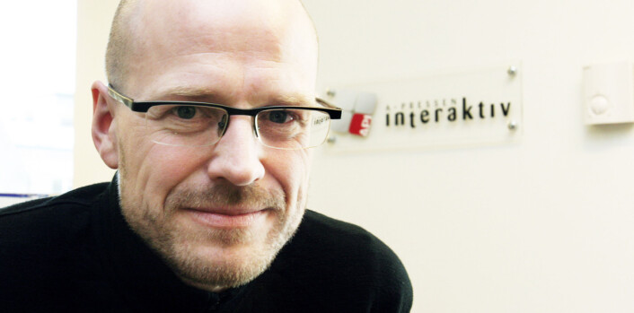 Innovasjonsdirektør Pål Nedregotten i Amedia. Innovasjonsdirektør Pål Nedregotten i Amedia.