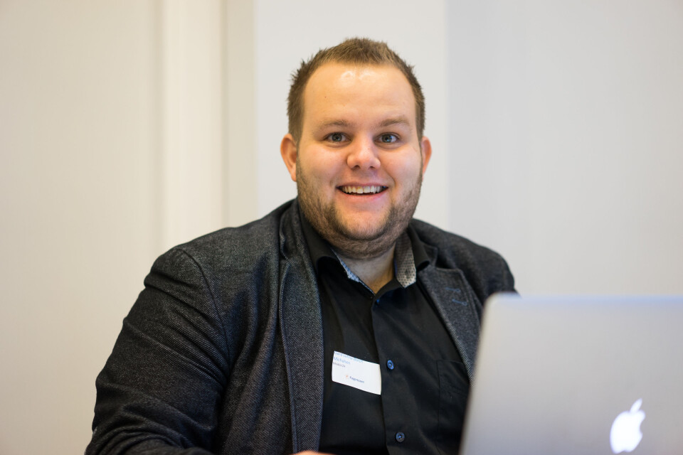 Årets nyskaper: Gard L.Michalsen. Foto: Helge Øgrim Årets nyskaper: Gard L.Michalsen. Foto: Helge Øgrim