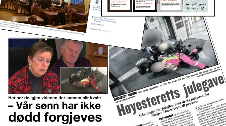 Faksimile fra Skup-rapporten “Døden på Oslo legevakt” Faksimile fra Skup-rapporten “Døden på Oslo legevakt”