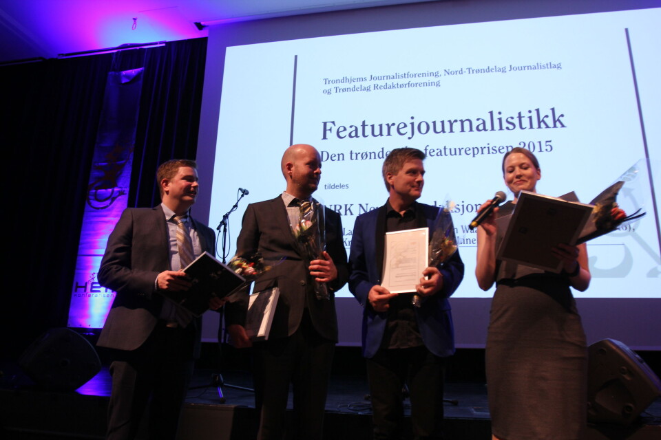 NRK Newton vant pris for featurejournalistikk NRK Newton vant pris for featurejournalistikk