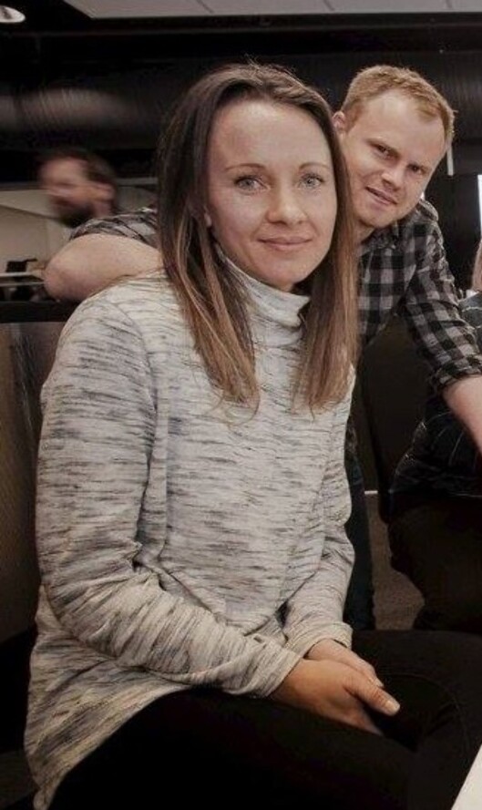 Trine Urstad og Anders Engen Sandén har<br>jobbet iherdig for å løsedrønn-mysteriet.<br>Foto: Moss Avis. Trine Urstad og Anders Engen Sandén har<br>jobbet iherdig for å løsedrønn-mysteriet.<br>Foto: Moss Avis.
