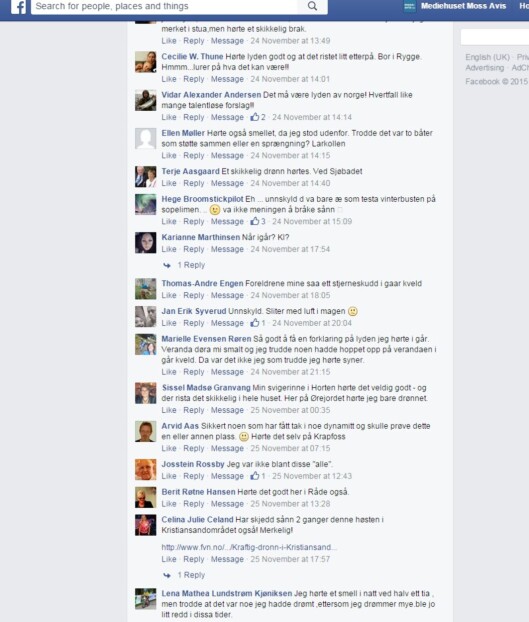 Mange i Mosseregionen har engasjert seg i saken på<br>Facebook. Foto: Skjermdump/Facebook. Mange i Mosseregionen har engasjert seg i saken på<br>Facebook. Foto: Skjermdump/Facebook.