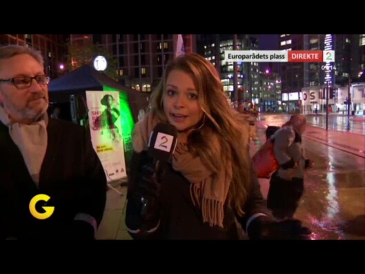 Kristina Kvistad Hustad (26) fra Sæbø i Ørsta er vikar i God<br>morgen Norge i TV 2. Foto: TV 2/privat. Kristina Kvistad Hustad (26) fra Sæbø i Ørsta er vikar i God<br>morgen Norge i TV 2. Foto: TV 2/privat.