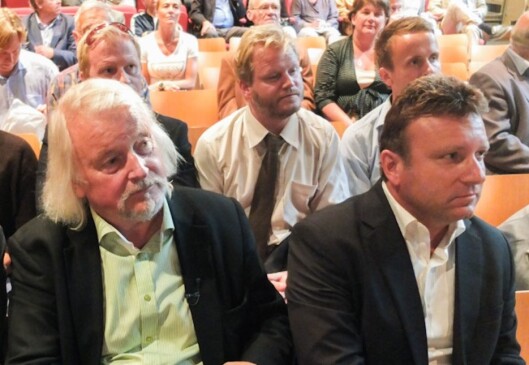 Tidligere generalsekretær i Norsk Presseforbund, Per Edgar<br>Kokkvold (t.v.) var en av få som ga klar støtte til daværende<br>Magazinet-redaktør Vebjørn Selbekk i karikaturstriden.<br>Foto: Kathrine Geard Tidligere generalsekretær i Norsk Presseforbund, Per Edgar<br>Kokkvold (t.v.) var en av få som ga klar støtte til daværende<br>Magazinet-redaktør Vebjørn Selbekk i karikaturstriden.<br>Foto: Kathrine Geard