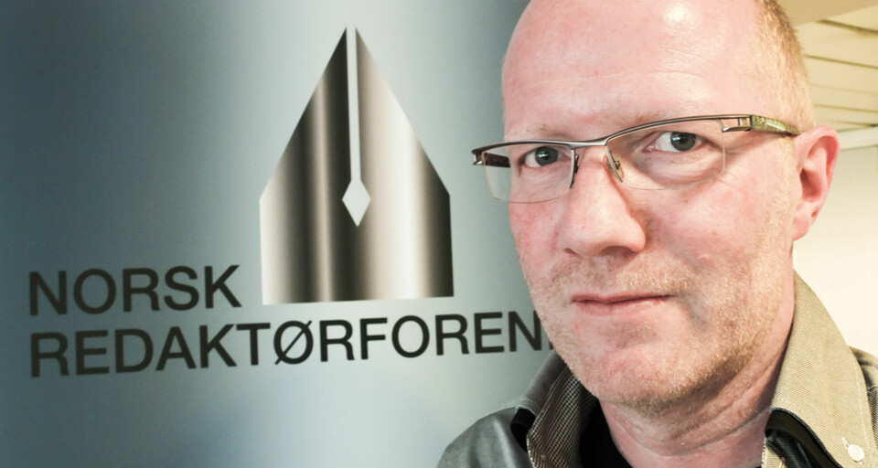 Generalsekretær Arne Jensen i NorskRedaktørforeningFoto: Kathrine Geard