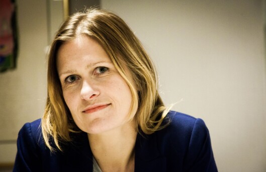 Kristine Foss, jurist i Norsk Presseforbund, varsler at presseorganisasjonene nå vil ta saken<br>opp med Justisdepartementet. Foto: Kathrine Geard Kristine Foss, jurist i Norsk Presseforbund, varsler at presseorganisasjonene nå vil ta saken<br>opp med Justisdepartementet. Foto: Kathrine Geard