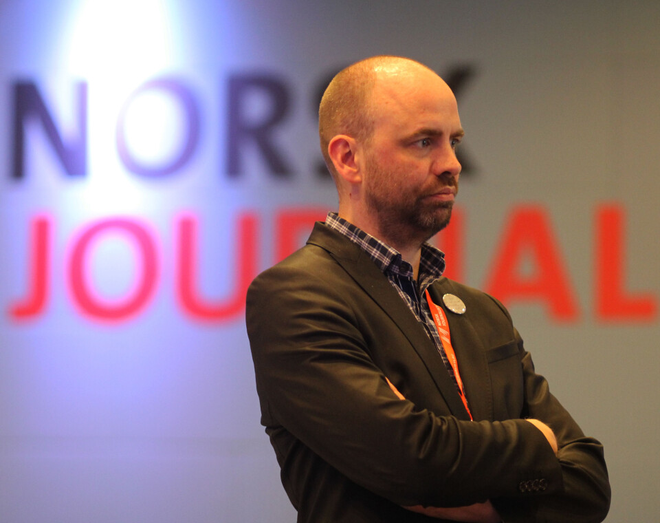 Stortingsrepresentant og mediepolitisk talsperson forArbeiderpartiet, Arild Grande. Foto: Martin Huseby Jensen