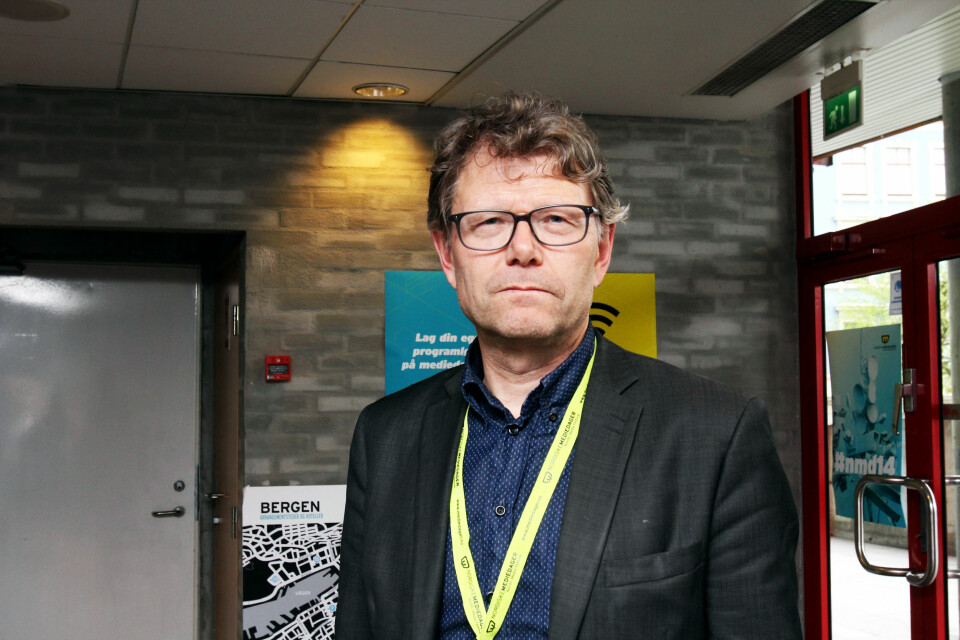 Nyhetsredaktør Stein Bjørntegård i NRK. Foto: Birgit Dannenberg