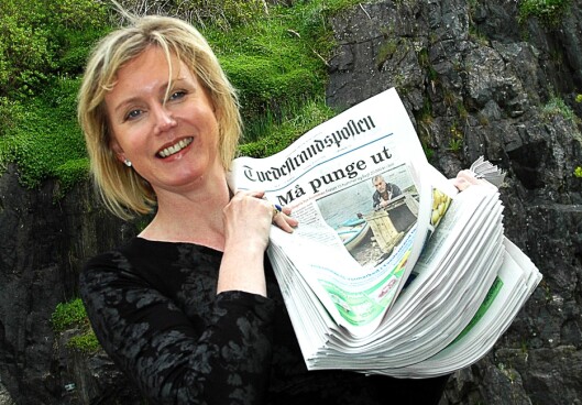 Marianne Drivdal, Tvedestrandsposten. Foto: Medienettverket Marianne Drivdal, Tvedestrandsposten. Foto: Medienettverket