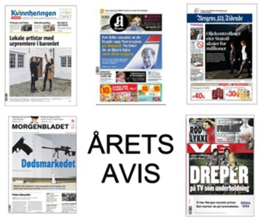 Kandidatene til Årets avis 2014 Kandidatene til Årets avis 2014