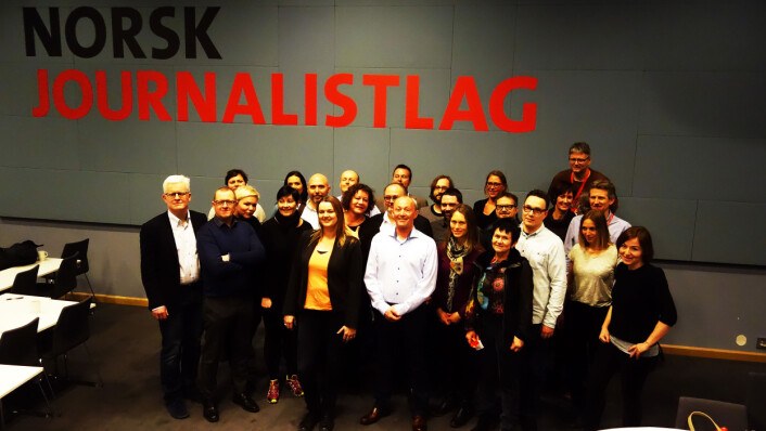 NJs landsstyre 2015-17 med vararepresentanter. Foto: Trond Idås NJs landsstyre 2015-17 med vararepresentanter. Foto: Trond Idås