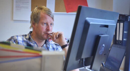 Mattias Mellquist ser fram til mer lagarbeid når han blir redaktør i Amta Mattias Mellquist ser fram til mer lagarbeid når han blir redaktør i Amta