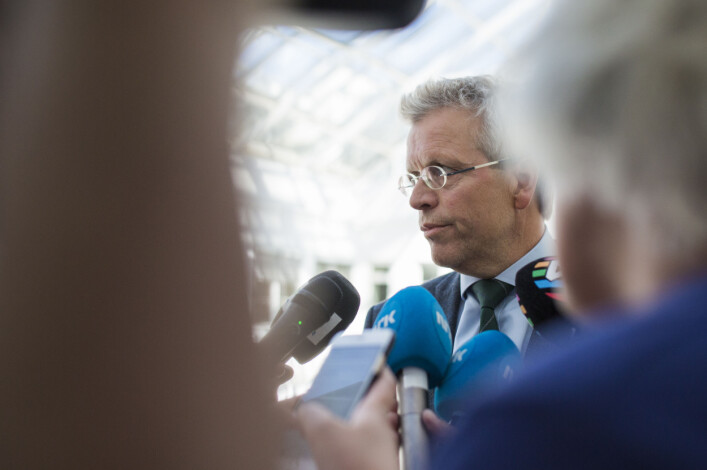 Mekler Torkjell Nesheim hos Riksmekleren. Foto: Kristine Lindebø Mekler Torkjell Nesheim hos Riksmekleren. Foto: Kristine Lindebø