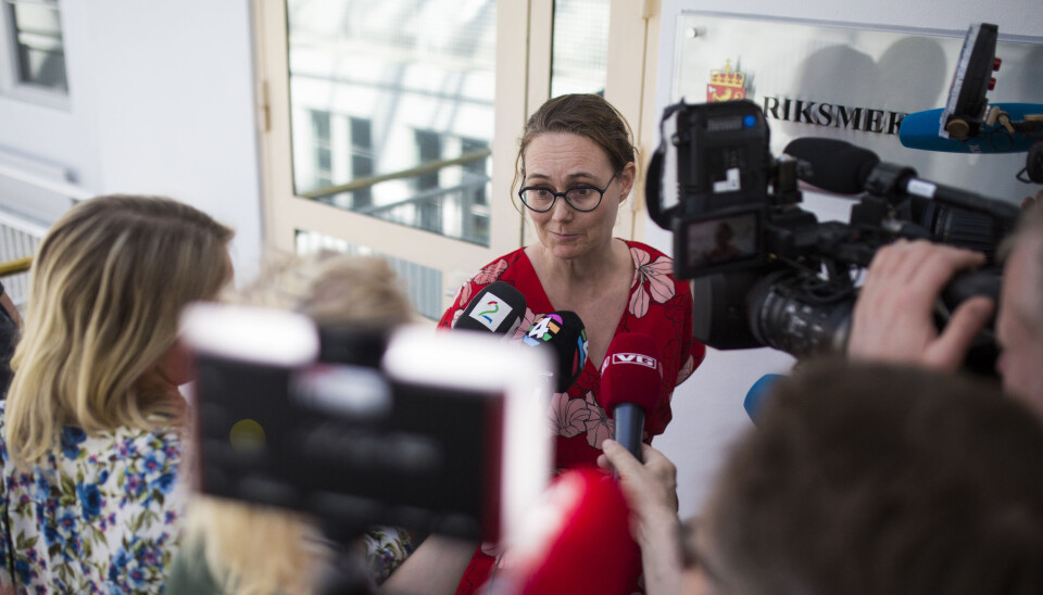 Ingvild Fjereide i NTL i NRK. Foto: Kristine Lindebø Ingvild Fjereide i NTL i NRK. Foto: Kristine Lindebø