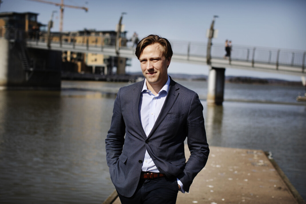 Fredrik Solstad mener det er viktig at fotojournalister er synlige på en arena som Skup. Selv har han vært med på Boligbygg-saken. Foto: Andrea Gjestvang Fredrik Solstad mener det er viktig at fotojournalister er synlige på en arena som Skup. Selv har han vært med på Boligbygg-saken. Foto: Andrea Gjestvang
