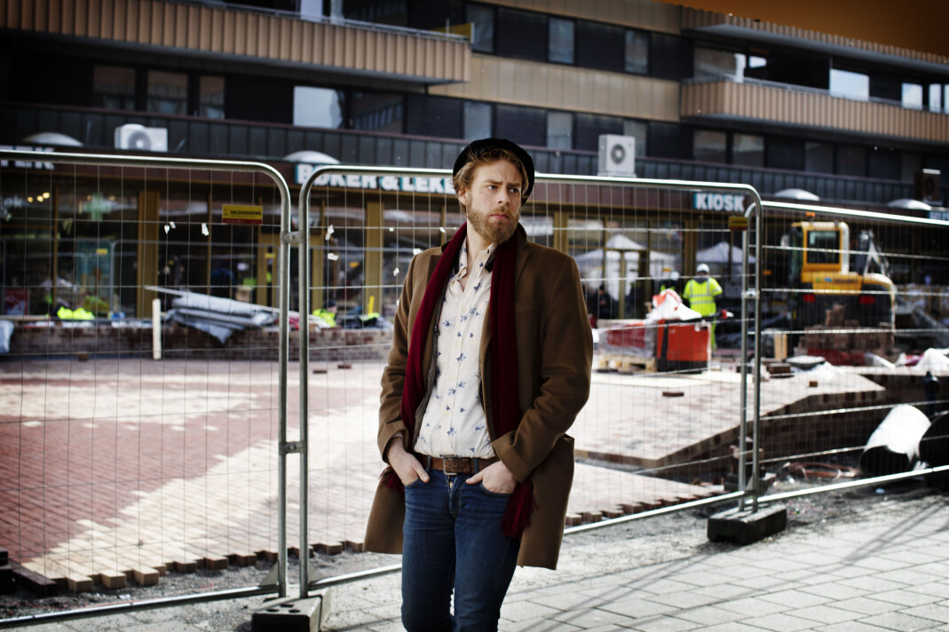 Henrik Evertsson begynte å følge Den nordiske motstandsbevegelsen som et skoleprosjekt. Tre år senere ble dokumentaren Rasekrigerne vist på NRK Brennpunkt. Foto: Andrea Gjestvang Henrik Evertsson begynte å følge Den nordiske motstandsbevegelsen som et skoleprosjekt. Tre år senere ble dokumentaren Rasekrigerne vist på NRK Brennpunkt. Foto: Andrea Gjestvang
