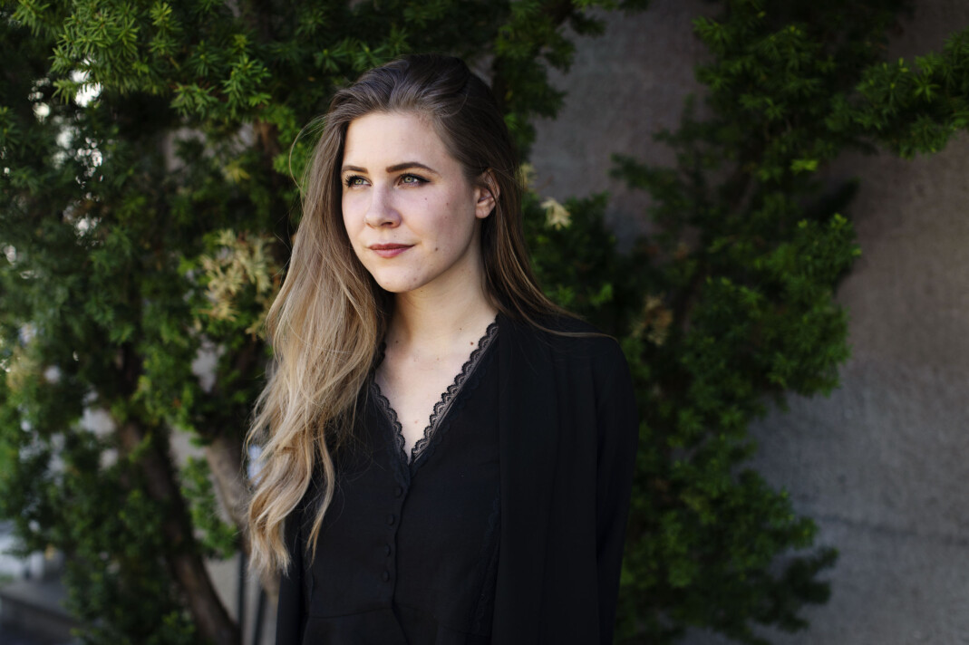 Fotograf Sarah Blesener er norgesaktuell med utstilling under Dok18 i Fredrikstad denne helgen. Foto: Andrea Gjestvang Fotograf Sarah Blesener er norgesaktuell med utstilling under Dok18 i Fredrikstad denne helgen. Foto: Andrea Gjestvang