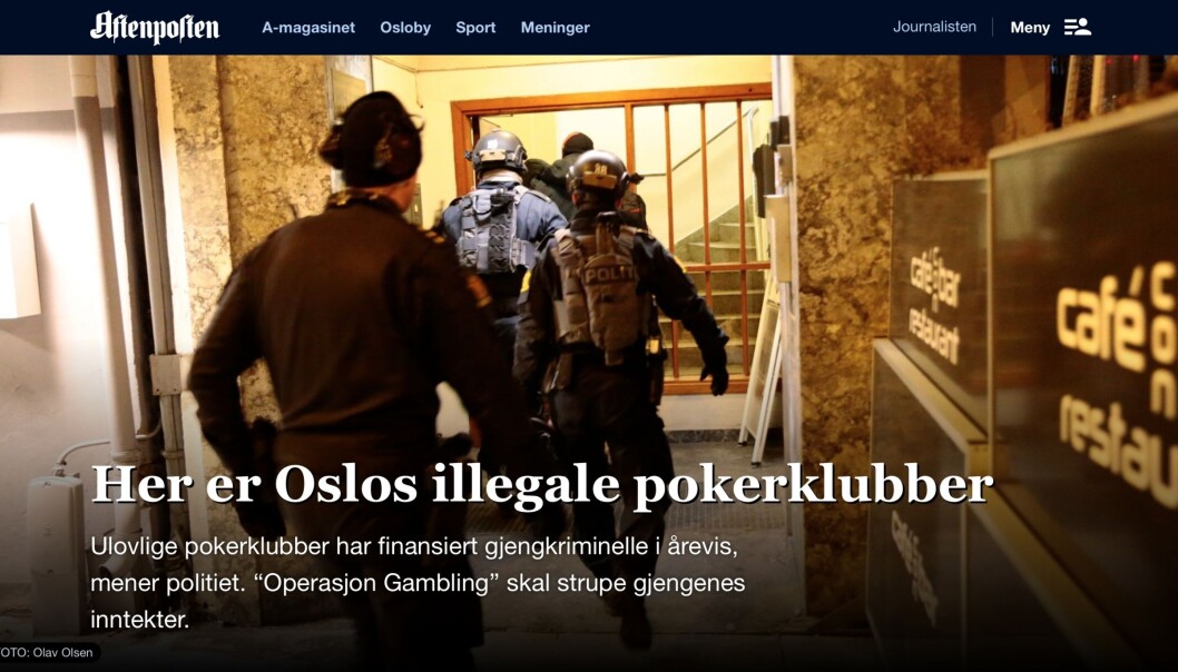 Faksimile Aftenposten.no 3. mars Faksimile Aftenposten.no 3. mars