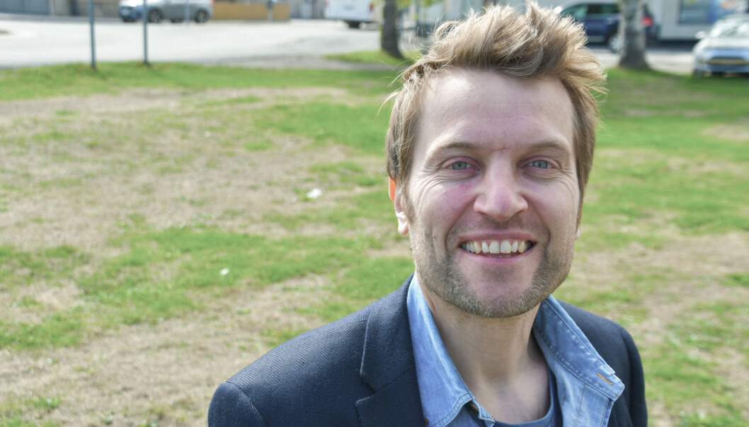 Erik Magnus Samland tok over ansvarlig redaktør og daglig leder i september. Snart gir han seg. Foto: Amedia Erik Magnus Samland tok over ansvarlig redaktør og daglig leder i september. Snart gir han seg. Foto: Amedia