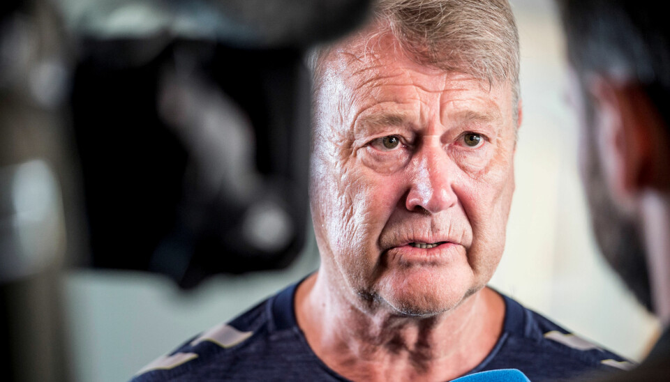 Åge Hareide føler det er for mange negative saker i mediene om det danske landslaget før VM. Foto: Reuters / NTB scanpix